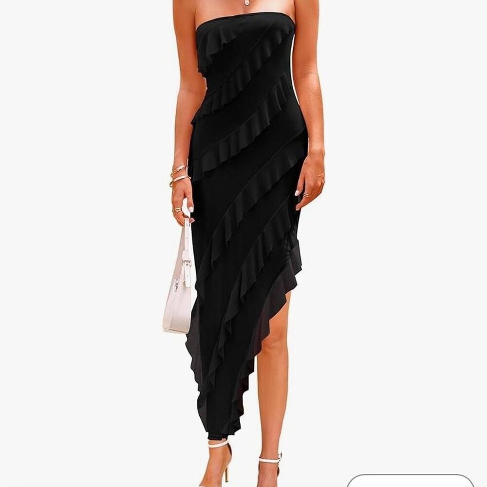 Black formal dress